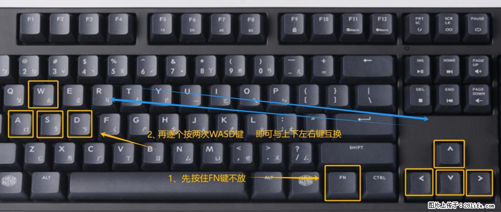 键盘，怎样把wasd键与上下左右方向键互换？ - 生活百科 - 马鞍山生活社区 - 马鞍山28生活网 mas.28life.net